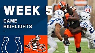 Colts vs. Browns Week 5 Highlights  NFL 2020