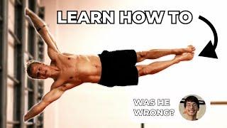 How to learn Human Flag - Where people go wrong how difficult + exercises for all levels