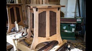 WOODWORKING MAKING SIDE TABLES