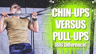 BIG Difference between Pull-ups vs. Chin-ups