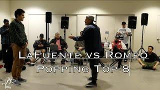 LaFuente vs Romeo  Popping Top 8  Battle for the Gifts Dallas #SXSTV