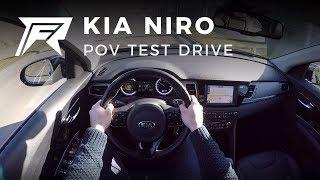 2018 Kia Niro 1.6 GDi Hybrid - POV Test Drive no talking pure driving