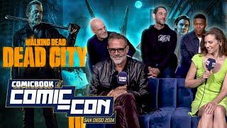 The Return Of OG Negan? The Walking DeadDead City Cast Interview San Diego Comic-Con 2024