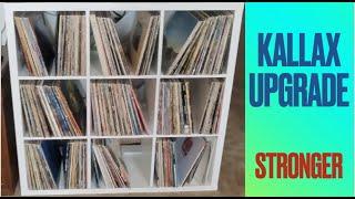 IKEA Kallax Shelf Reinforcement for HEAVY Vinyl and HI-FI Equipment