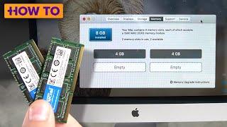 Upgrade your iMacs RAM in less than 5 minutes