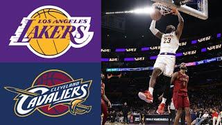 Lakers Vs Cavs  Lakers GameTimeTV  Lakers Highlights