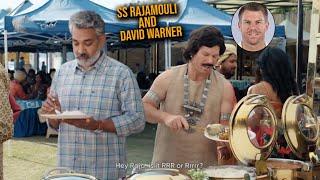 SS Rajamouli And David Warner Latest Funny AD Video  The Bharat Media