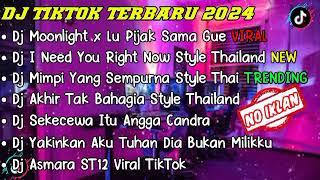 DJ TIKTOK TERBARU 2024 FULL ALBUM - DJ MOONLIGHT X LU PIJAK SAMA GUE SEKARANG VIRAL TIKTOK FULL BASS