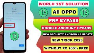 All OPPO Devices Android 13 FRP UNLOCK  Without Pc  - 100% Working 2023 Latest Method