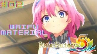 WAIFU POTENTIAL ALREADY-Rune Factory 5 Lets Play Ep.2