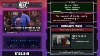 Tetris TGM3 Terror Instinct by kevinDDR - SGDQ2017 - Part 103