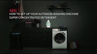AutoDose with super compact detergent AEG washing machine