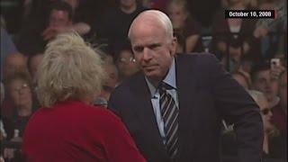 Flashback McCain tells supporter Obama is a decent...