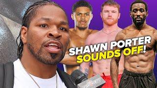 Shawn Porter REAL TALK on Shakur Stevenson BORING criticisms Crawford vs Canelo