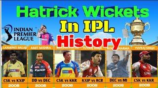 Hatrick Wickets in IPL history  Hatrick Wickets in IPL2008 -2024  cricket jagatara Ajana Katha