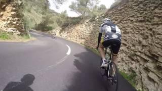 Randa Cura to Randa downhill front view Mallorca