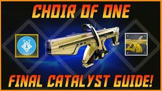 Choir Of One Final Onslaught Catalyst Guide Fast And Easy Destiny 2