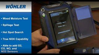 Wohler A450 and A550 Combustion Analyzer Overview