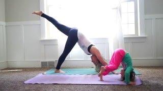 Mommy and Me Yoga at Home Part 1
