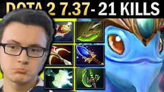 Puck Gameplay Miracle with 21 Kills and Rapier - Dota 2 7.37