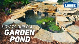 How to Build a Garden Pond w Monica from The Weekender