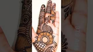 Very pretty Front hand easy beautiful Arabic mehndi design for Teej  #song #tamilsong #music #mehndi