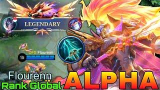 Legendary Alpha Monster Carry - Top 1 Global Alpha by Flourenn - Mobile Legends
