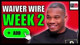 Week 2 Waiver Wire Show  Must-Add Players  2024 Fantasy Football Advice