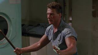 Жан-Клод Ван Дамм дерётся в прачечнойJean-Claude Van Damme fighting in the laundry room 1080p