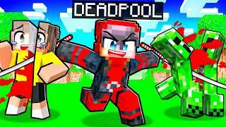 Playing as DEADPOOL in Minecraft