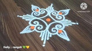 easy rangoli design  simple rangoli design easy  daily rangoli design easy 