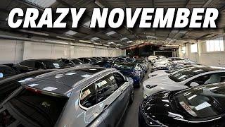 November at RSEV used Electric Car dealership was an interesting one