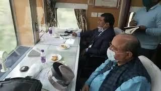 GM inspection by gm of East Central railway LALIT #railwayvlogs #railwayvloggersandy #railway