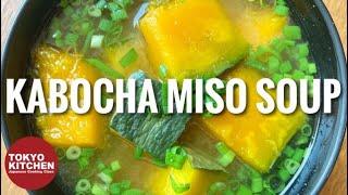 HOW TO MAKE KABOCHA SQUASH MISO SOUP