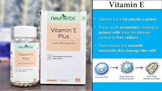Neuherbs Vitamin E Plus  Vitamin E Supplement  Vitamin E Capsules