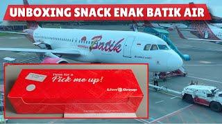 Unboxing Snack Pesawat Batik Air - Enak Banget
