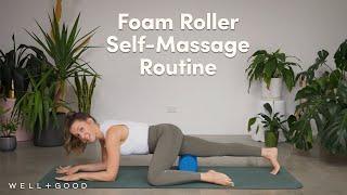 15 Minute Guided Foam Roller Workout for Self-Massage with @GoChloPilates Good Moves  Well+Good