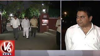 Requested HRD Minister Prakash Javdekar To Sanction IIIT For Karimnagar City Says KTR  V6 News