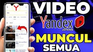Cara Mengatasi Yandex Tidak Bisa Mencari Video Dari Situs Lain