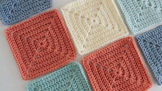 Crochet a Perfect SOLID Granny Square