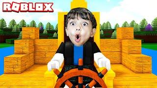 EN GÜÇLÜ GEMİLERLE HAZİNEYE GİTTİK   Roblox Build A Boat For Treasure