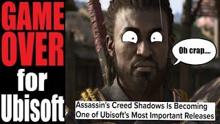 Ubisoft is COLLAPSING. Assassins Creed Shadows is their FINAL HOPE as stock prices PLUMMET