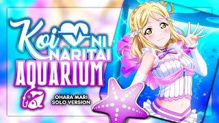 Koi ni Naritai AQUARIUM 恋になりたいAQUARIUM - Ohara Mari Solo ver.  KANROMENG Full Lyrics