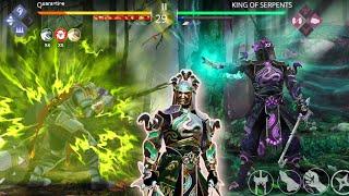 KING OF SERPENTS - wtf is that boss.. Hard Mode Shadow Fight 3