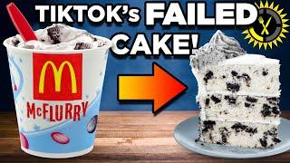 Food Theory Testing the McDonalds McFlurry Cake Viral TikTok Hack