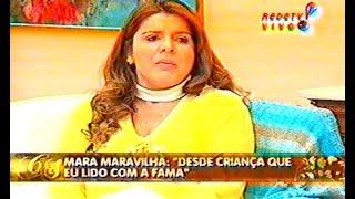 Programa A Casa é Sua com Ronaldo Ésper entrevista com Mara- RedeTV2005