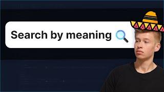 Semantic Search Find What You Mean Not What You Type