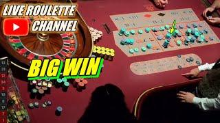  LIVE ROULETTE   BIG WIN In Casino Las Vegas  Lots of Winning Exclusive  2024-10-06