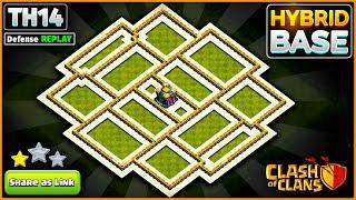 NEW BEST TH14 HYBRIDTROPHY Base 2024  COC Town Hall 14 Hybrid Base Design – Clash of Clans