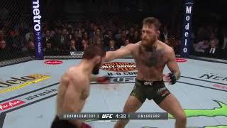 Хабиб VS Макгрегор  Мощный Удар  KHABIB DROPS MCGREGOR